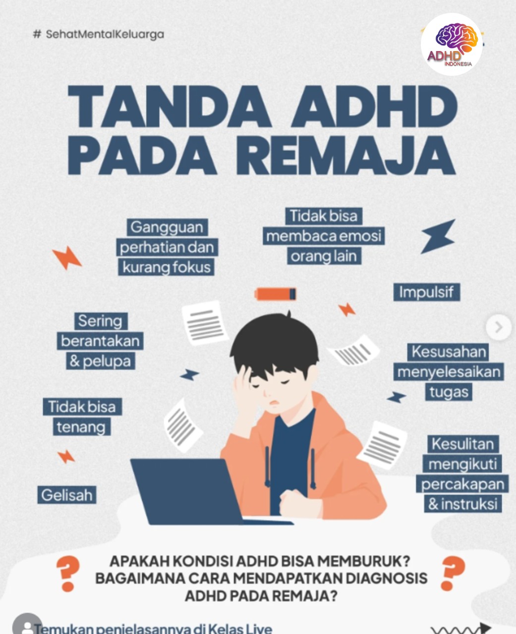 Screening ADHD Non-Diagnostik: Edukasi Awal bagi Orang Tua di Provinsi Jambi